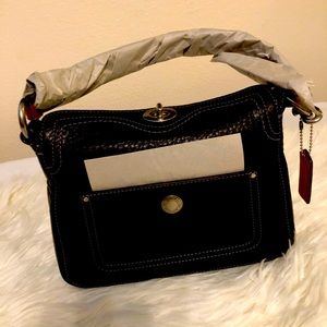 BRAND NEW COACH Dark Brown Leather Bag